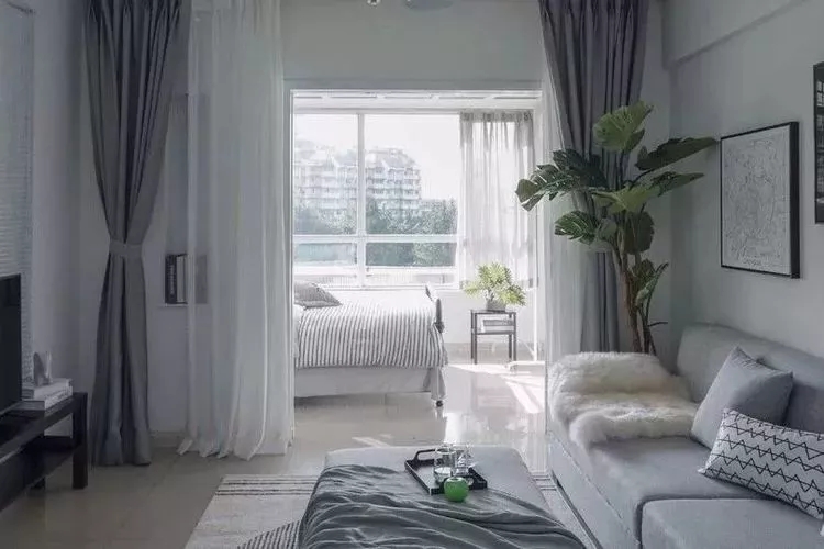 郴州装修之简约客厅这样配窗帘,舒适又年轻! 郴州装修之简约客厅这样配窗帘,舒适又年轻!